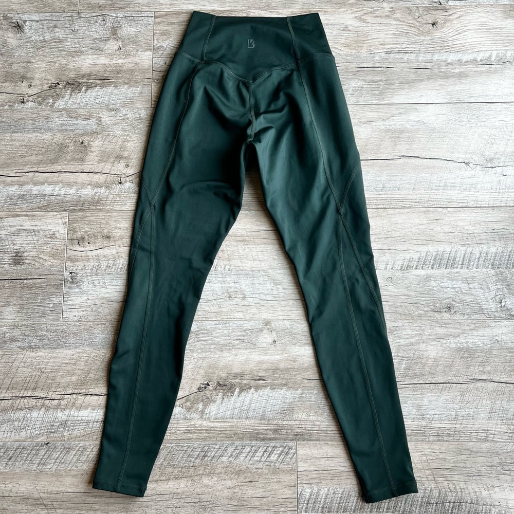 Buffbunny High Waisted Green Leggings - Picture 4 of 8